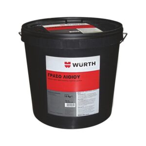 Γράσο Υψηλής Απόδοσης Γενικής Χρήσης 500-6000 rpm 16kg Grease L-2 Wurth 18938802