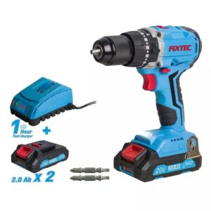 Κρουστικό Δραπανοκατσάβιδο 20V 2×2Ah 50Nm 13Mm Industrial Brushless Fixtec FCD2002X - Image 1