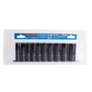 Καρυδάκια Κρουστικά 1/2″ Μακριά 10Τεμ. Cr-V 10mm-24mm Fixtec FHDS031310M
