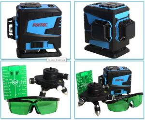 Λέιζερ Σταυρού-Γραμμής Πράσινο 3×360° Fixtec FHLL3602 - Image 4