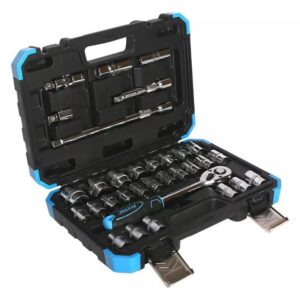 Καστάνια Με Καρυδάκια 1/2″ Cr-V 32Τεμ. Fixtec FHST1332