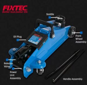 Καροτσόγρυλλος Αυτοκινήτου 2Ton 135Mm-340Mm Fixtec FJTJ202 - Image 3