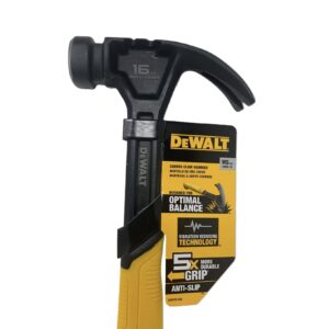 Σφυρί Προκοβγάλτης 453gr 16oz Με Καμπύλη Κεφαλή Dewalt DWHT51002-0 - Image 4