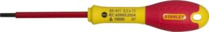 Κατσαβίδι Ίσιο Ηλεκτρολόγου  STANLEY FATMAX 3.5x75  0-65-411