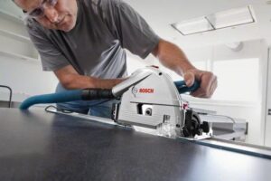 Δισκοπρίονο Χειρός 1400W 165mm Βυθιζόμενο GKT 55 GCE Bosch 0601675000 - Image 5