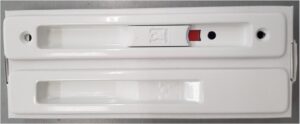 Κλειδαριά Συρόμενου Χωνευτή Λευκή Domus DSL7810L - Image 4