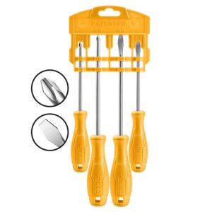 Κατσαβίδια CR-V Σετ 4 Τεμαχίων Ingco HKSD0458