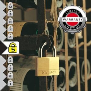 Λουκέτο Πέταλο με Ίδιο Κλειδί 40mm 2τμχ Masterlock 140EURT - Image 4