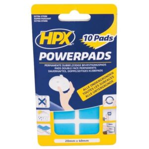Ταινία Διπλής Όψης Αφρώδης Power Pads extra strong 20mmX40mm HPX PA2040S