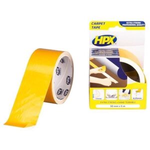 Ταινία Διπλής Όψης Για Μοκέτες & Χαλιά 50mm x 5m HPX CT5005