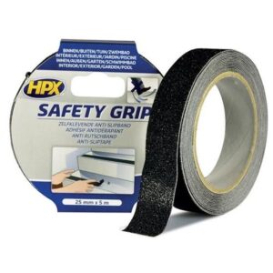 Αντιολισθητική ταινία Safety grip μαύρη 25mmx5m, HPX SB2505