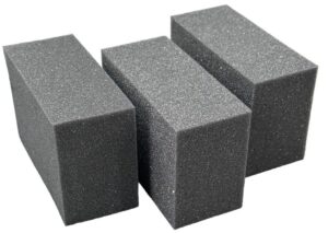 Σφουγγάρια Περιποίησης Μαλακά 11cm x 7cm x 5cm 3τεμ. Τοποθέτησης Γυαλιστικών Carbonax 098 - Image 3