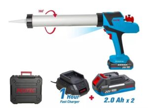Πιστόλι Σιλικόνης 20V 2x2Ah 600Ml Fixtec FCCG201M