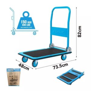 Πλατφόρμα Μεταφοράς Πτυσσόμενη 150Kg 48x73,5cm Fixtec FHPT7338