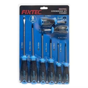 Σετ Κατσαβίδια 8Τεμ. Μαγνητικά Fixtec FHSD0801