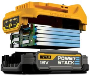 Μπαταρία Λιθίου 18V με Χωρητικότητα 1,7Ah Powerstack Dewalt DCBP034 - Image 3