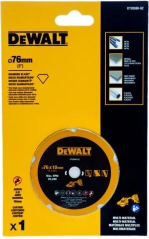 Δίσκος Κοπής Μετάλλου 76mm Διαμαντόδισκος Dewalt DT20590 - Image 3