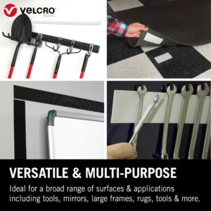 Ταινία αυτοκόλλητη λευκή Velcro 5cmX1m HEAVY DUTY / Βαρέως τύπου 60242 - Image 4
