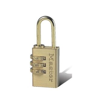 Λουκέτο μπρούτζινο 20mm με συνδυασμό MASTERLOCK 620EURD