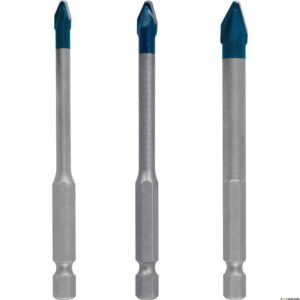 Τρυπάνια  HEX-9 HardCeramic set 3 pz (5/6/8) Bosch 2608900595