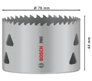 Ποτηροτρύπανο Bosch PRO Βιδωτό 76mm Multi Material 2608901526 - Image 2