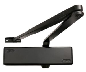 Μηχανισμός-Σούστα Επαναφοράς Πόρτας 110Cm/80Kg Με Stop TP 2-4 PR Μαύρο Justor 9032.09