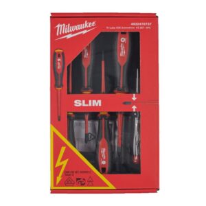 Σετ 5 Κατσαβίδια Ηλεκτρολόγου TRI-LOBE VDE MILWAUKEE 1000V 4932478737