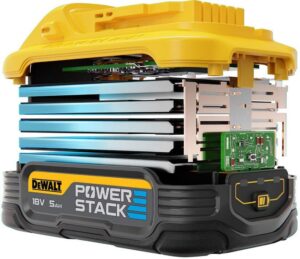 Μπαταρία Λιθίου 18V με Χωρητικότητα 5Ah Powerstack Dewalt DCBP518 - Image 3