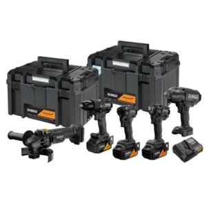 Σετ 5 Εργαλεία Τροχός Δράπανο & 3 Παλμικά McLaren Dewalt DCK5222MP3T