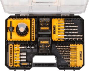 Σετ Εξαρτήματα σε Πλαστική Κασετίνα 100τμχ. Dewalt DT70620T