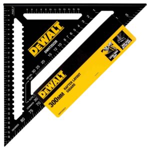 Τρίγωνο Μαραγκού/Μηχανουργού 30cm  Dewalt DWHT25228-0
