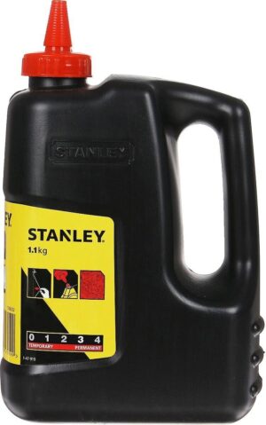Κιμωλία χάραξης 1000gr κόκκινη STANLEY 1-47-919