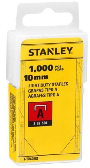 Δίχαλα Τύπου A/53/530 10mm 1000pcs Stanley 1-TRA206T