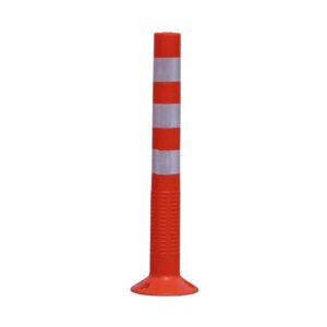 Πλαστικό κολωνάκι σήμανσης PE ύψους 75 cm απλό KDH-FP-80-PE