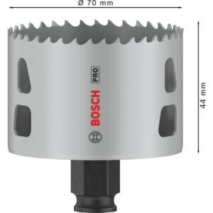 Ποτηροτρύπανο Bi-Metal 70mm PRO Multi Material κουμπωτό Bosch 2608594400