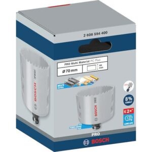 Ποτηροτρύπανο Bi-Metal 70mm PRO Multi Material κουμπωτό Bosch 2608594400 - Image 3