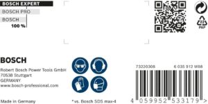 Τρυπάνι Τετράκοπο Bosch SDS max-8X 25x800x920mm Bosch 2608900243 - Image 3