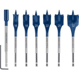 Σετ 6 Ξυλοτρύπανα Φτερού Φ16-18-20-22-25-32mm Bosch 2608900334