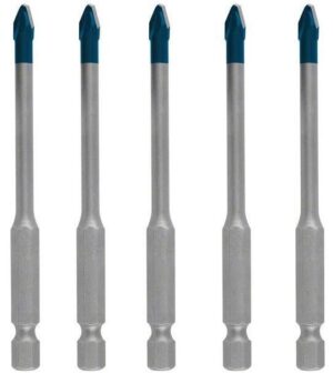 Σετ τρυπανιών HEX-9 HardCeramic 5mm, 5τεμ. Bosch 2608900598