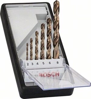 Σετ Τρυπάνια Μετάλλου HSS-Co (2-8mm) Robust Line 6τεμ. Bosch 2607019924