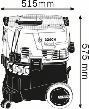 Ηλεκτρική Σκούπα 1200W Υγρής/Στεγνής Αναρρόφησης GAS 35 L AFC Bosch 06019C3200 - Image 3