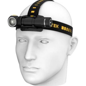 Φακός Κεφαλής Επαναφορτιζόμενος Led 1200lm/108m Armytek Wizard Magnet USB F08901C - Image 4
