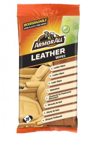 Υγρά μαντηλάκια για δέρματα Leather flow wipes 20 τεμ. ARMOR ALL 390150100