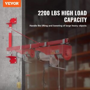 Βάση Παλάγκου Επιτοίχια 1000Kg Vevor HST-1000 HLZJAZSG1000J3IL6V0 - Image 3