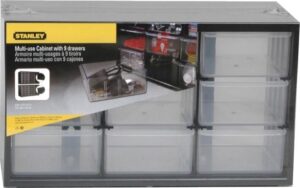 Συρταροθήκη πλαστική 9 μεγάλα συρτάρια STANLEY 1-93-978