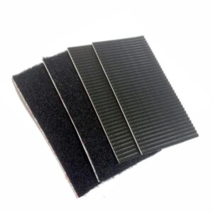 Ταινία αυτοκόλλητη μαύρη Velcro 5cmX10cm HEAVY DUTY / Βαρέως τύπου 2 Σετ 60239