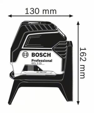 Λέιζερ Γραμμών Bosch GCL 2-15 Professional 0601066E00 - Image 3
