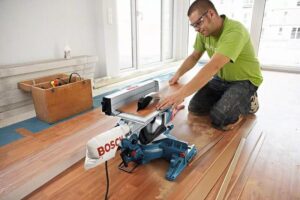 Φαλτσοπρίονο Bosch GTM12JL 0601B15001 2 Εργασιών Φ305 1800 Watt - Image 3
