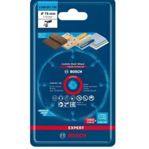 Δίσκοι κοπής Carbide πολλαπλών υλικών 76mm Bosch 2608901196 - Image 2