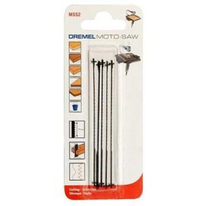 Λεπτή Πριονόλαμα Κοπής Ξύλου (MS52) Dremel Moto-Saw 5τεμ. 2615MS52JA